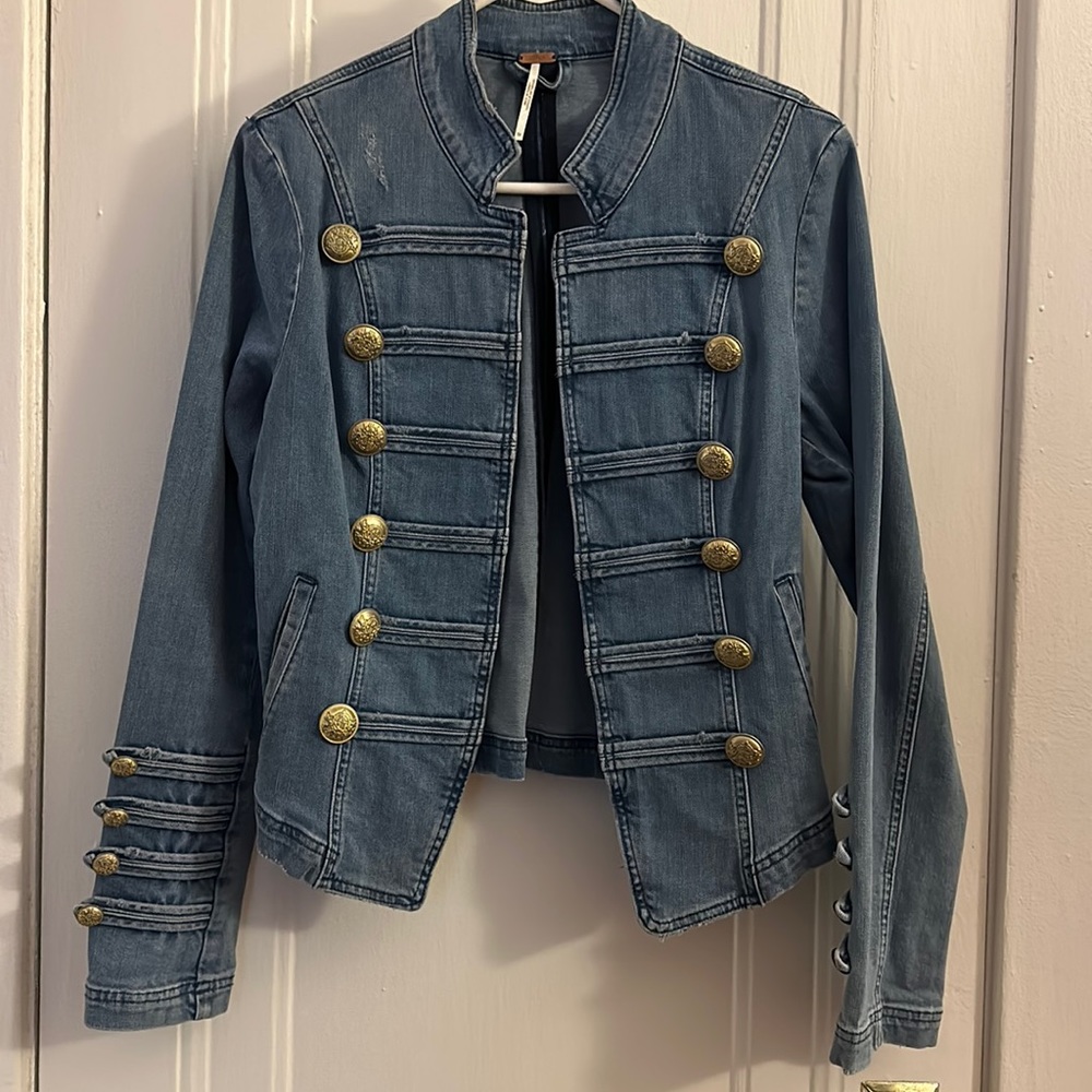 Free People Denim Jacket size M